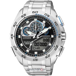 Ceas de lux barbatesc original Citizen cu mecanism Eco-Drive PROMASTER LAND JW0120-54E