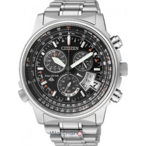 Ceas de mana de lux Citizen pentru Barbati cu geam din safir antireflexie PROMASTER SKY BY0085-53E Eco-Drive Radiocontrolled