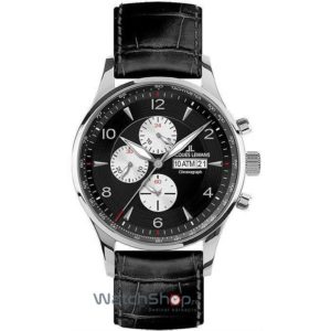 Ceas de barbati elegant Jacques Lemans LONDON 1-1844A de mana original cu curea de piele