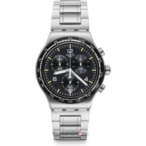 Ceas Swatch Irony YVS444G NIGHT FLIGHT original de mana pentru barbati