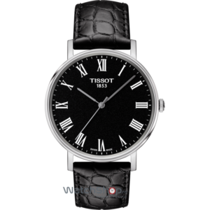 Ceas elvetian Tissot barbatesc original Everytime T109.410.16.053.00 de mana