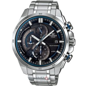 Ceas Casio original barbatesc Edifice EQS-600D-1A2UEF cu accente albastre