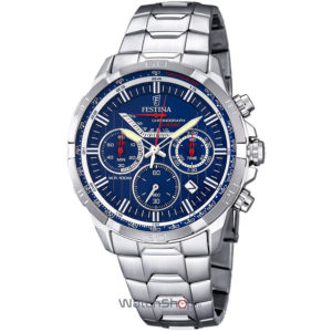 Ceas Festina barbatesc cu design sport F6836/3 Cronograf de mana original