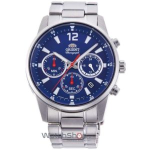 Ceas Orient SPORTY QUARTZ KV0002L10B Cronograf original de mana pentru barbati