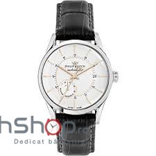 Ceas Philip Watch de mana pentru barbati cu mecanism automatic elvetian SUNRAY R8221180011