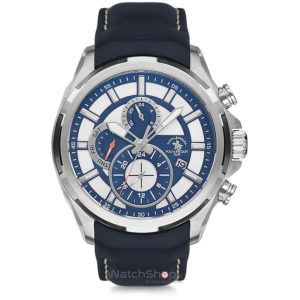 Ceas Santa Barbara Polo LEGEND SB.7.1122.9 Dual Time original de mana pentru barbati