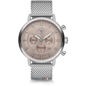 Ceas Santa Barbara Polo NOBLE SB.7.1135.6 Dual Time original de mana pentru barbati