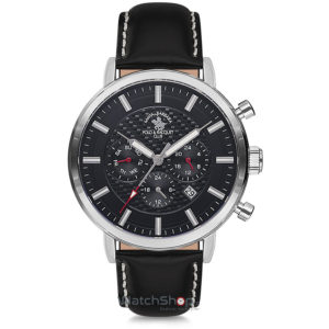 Ceas Santa Barbara Polo NOBLE SB.7.1136.3 Dual Time original de mana pentru barbati