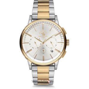 Ceas Santa Barbara Polo NOBLE SB.7.1139.5 Dual Time original de mana pentru barbati