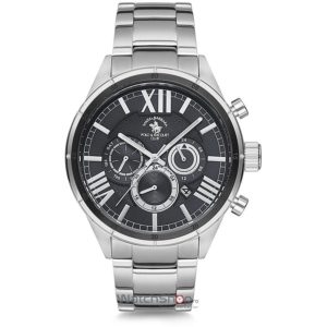 Ceas Santa Barbara Polo pentru barbati original cu curea din otel inoxidabil NOBLE SB.7.1148.7 Dual Time