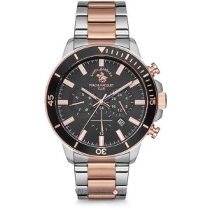 Ceas Santa Barbara Polo PRIVE SB.5.1169.1 Dual Time original de mana pentru barbati