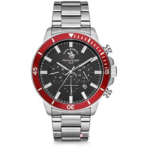 Ceas Santa Barbara Polo PRIVE SB.5.1169.6 Dual Time original de mana pentru barbati