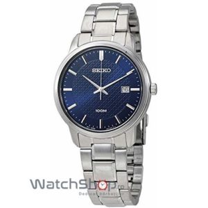 Ceas Seiko barbatesc elegant CLASSIC SUR193P1 original de mana