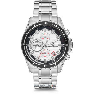 Ceas Sergio Tacchini ARCHIVIO ST.5.137.04 Dual Time original de mana pentru barbati