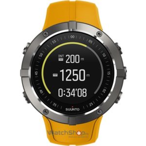 Ceas pentru barbati Suunto original de mana SPARTAN Trainer HR SS023408000 cu geam din safir si mecanism finlandez