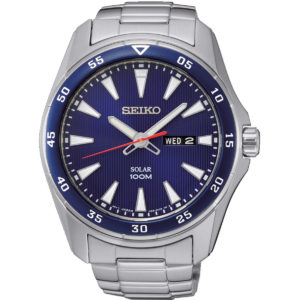 Ceas barbatesc original Seiko cu mecanism solar SNE391P1 intr-un design casual sport