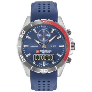 Ceas barbatesc cu display digital Swiss Military Hanowa Multimission 06-4298.3.04.003