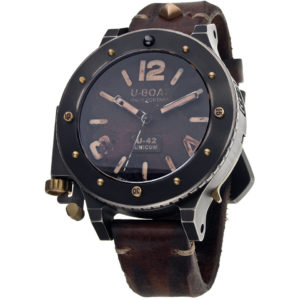 Ceas barbatesc de lux U-Boat U-42 Unicum 8088 Titan-Bronze-Automatic original